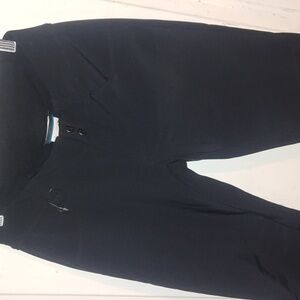 Colombia Black Button-Front Pants